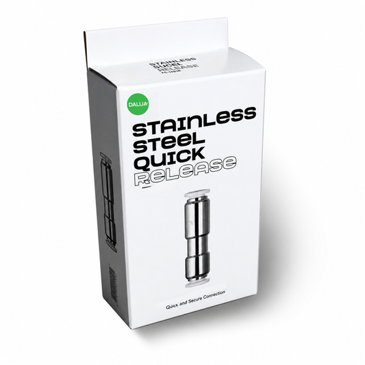 Stainless Steel Quick Release + Check Valve