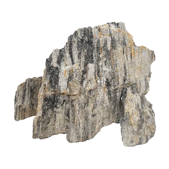WIO - Grey Fossil Wood Stone p/kilo