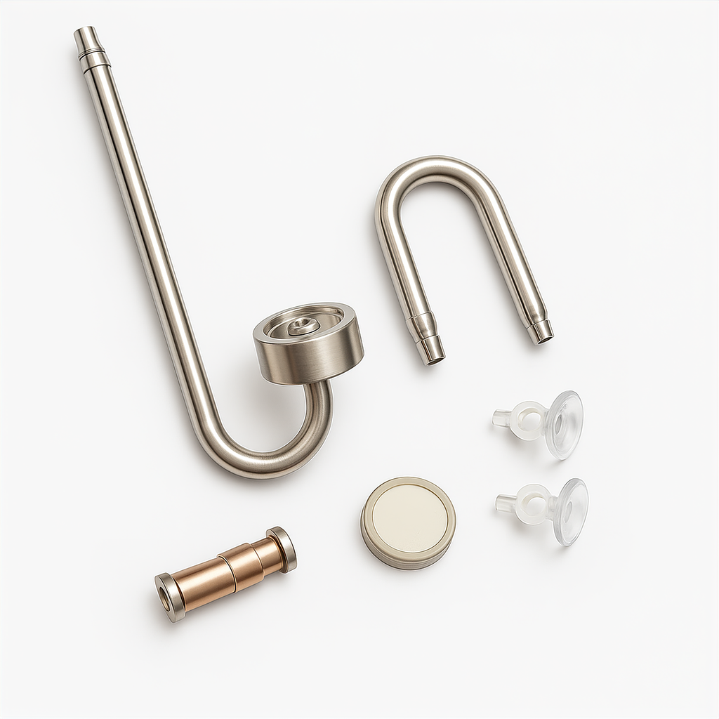 CO2 Diffuser Stainless Steel + Extras