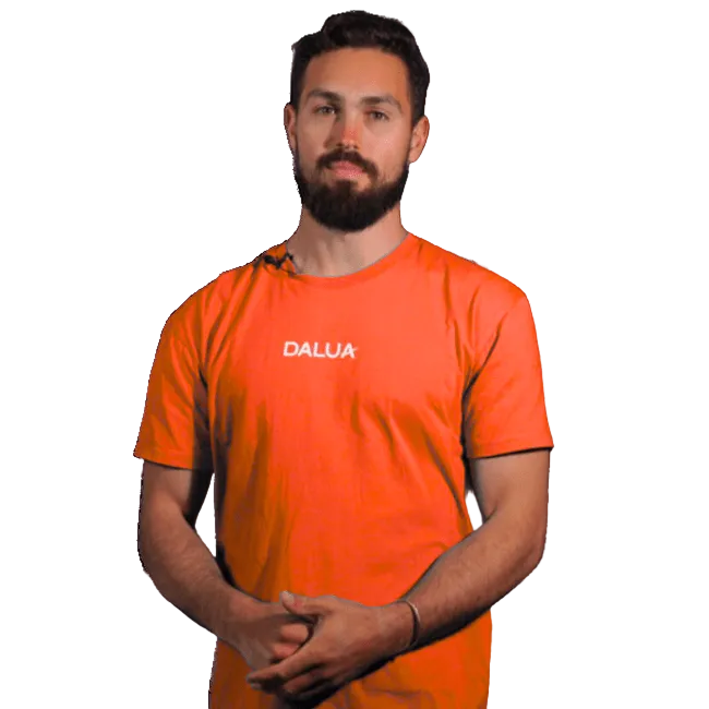 Dalua Tees Orange merchandise DALUA