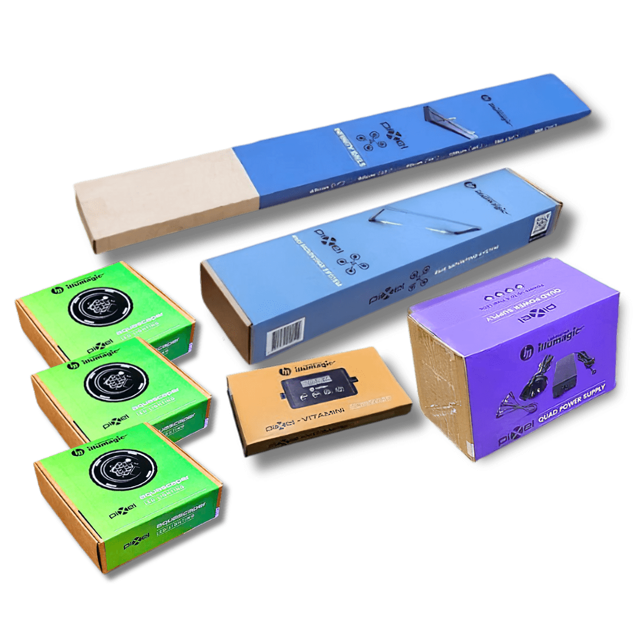 Pixel Aquascaper LED Aquarium Bundle lighting bundle pack DALUA