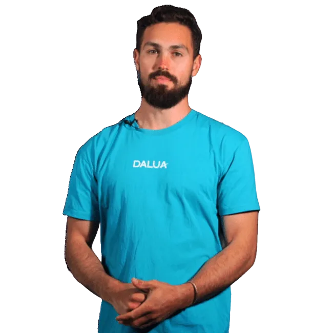 Dalua Tees Sky Blue merchandise DALUA