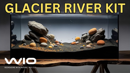 WIO Glacier River Kit: Transform Your Aquarium with Lake McDonald’s Glacier Beauty