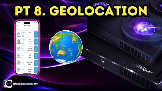 The Dalua Ecosystem App Tutorial Part 8. Geolocation and Reef Realism