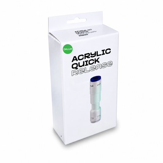 Acrylic Quick Release + Check Valve