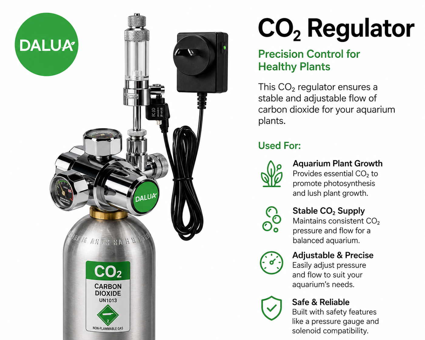 CO2 Regulator and Solenoid
