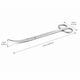 Aquascaping Scissors Curved 25cm