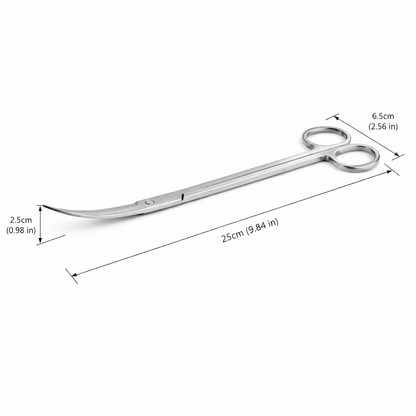 Aquascaping Scissors Curved 25cm