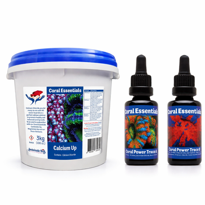 Coral Essentials Cal, Alk, Mag Powders