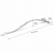 Aquascaping Scissors Double Curved 25cm
