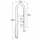 Glass Inlet Wide Mouth