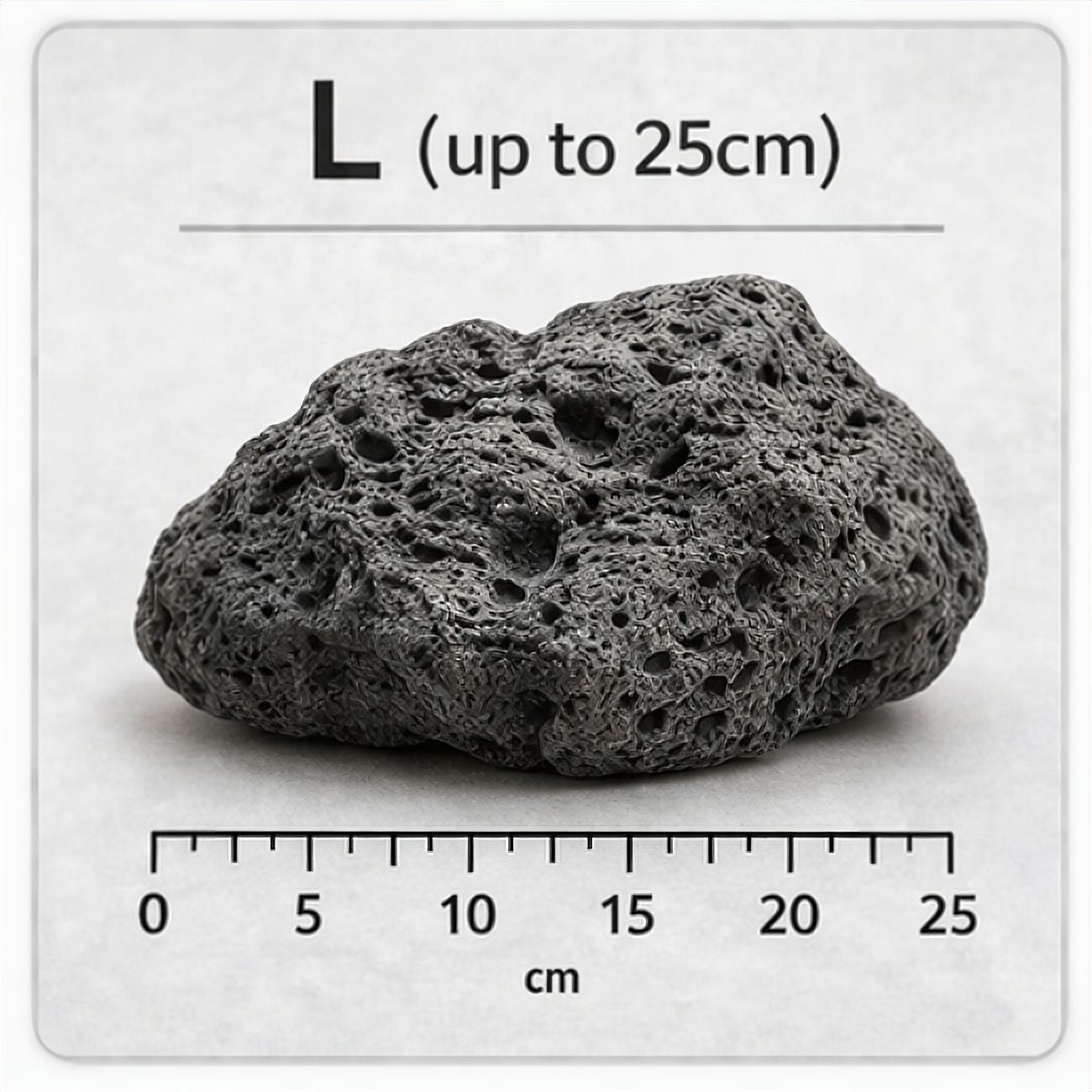 Black Lava Rock (Per Kg)