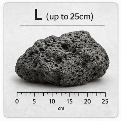 Black Lava Rock (Per Kg)