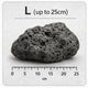 Black Lava Rock (Per Kg)