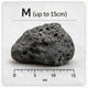 Black Lava Rock (Per Kg)