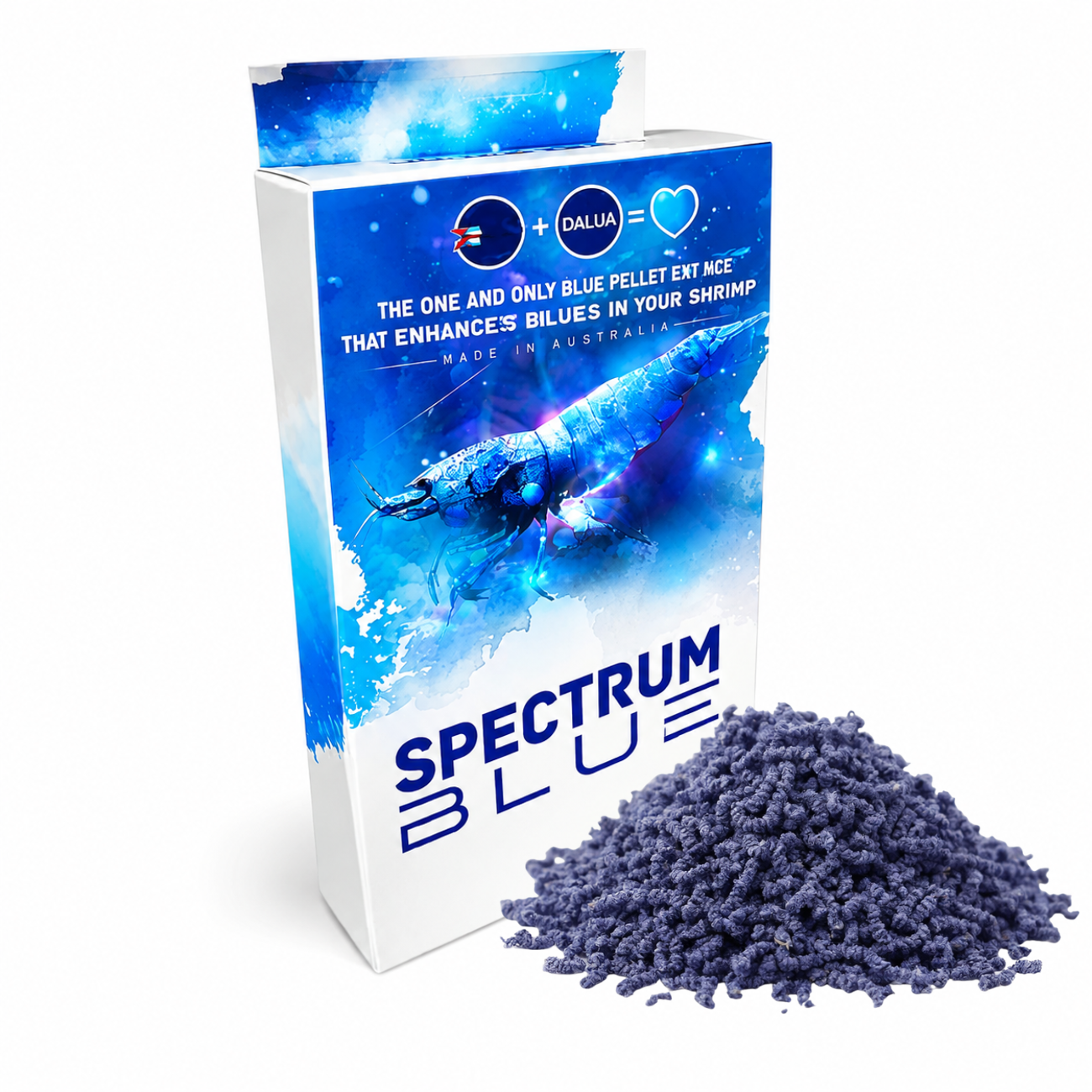 Shrimp Food Spectrum Blue