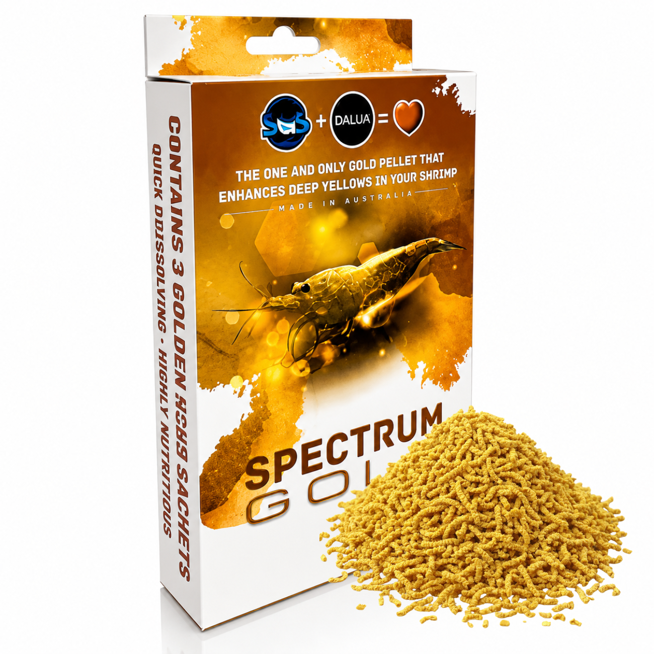Shrimp Food Spectrum Gold