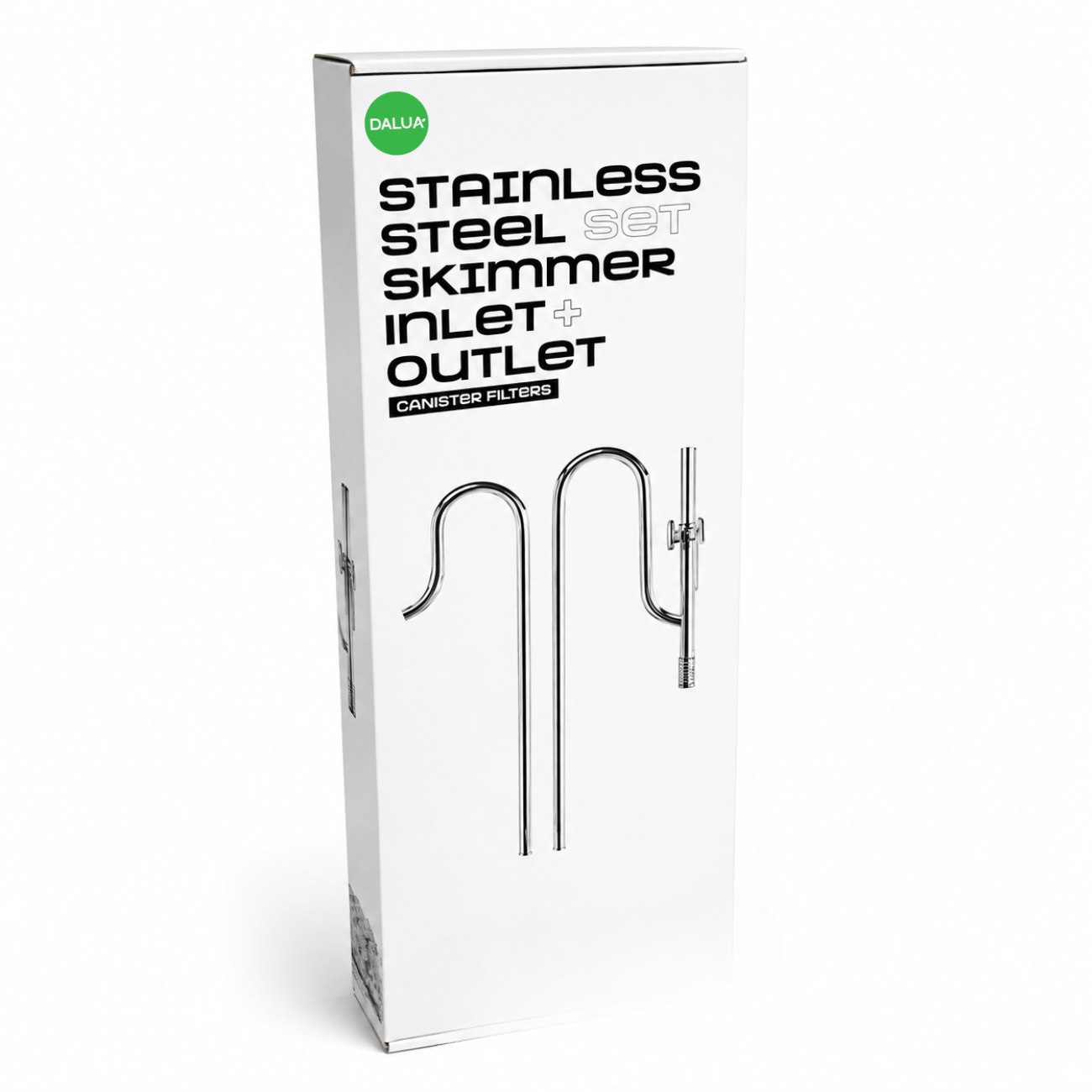 Inlet and Outlet + Skimmer Stainless Steel Lily Pipe Set