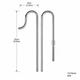 Inlet and Outlet Stainless Steel Lily Pipe Set