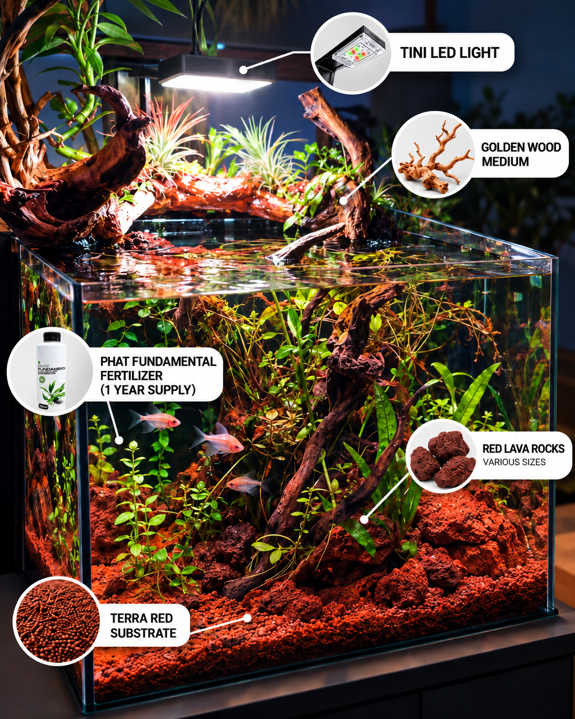 Fish Habitat All In One Setup