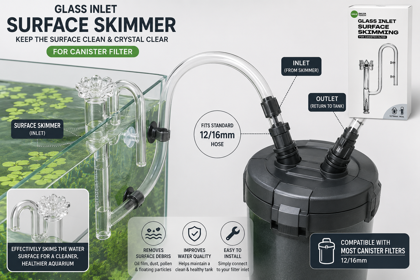 Surface Skimmer Inlet