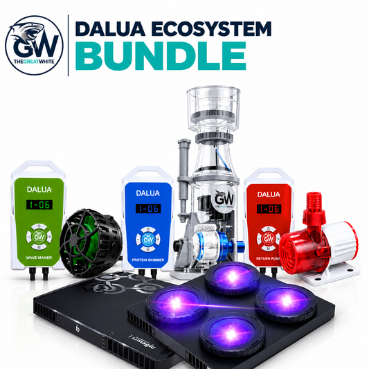 DALUA Ecosystem Bundle-WiFi Lighting + Wave Maker + Pump + Skimmer